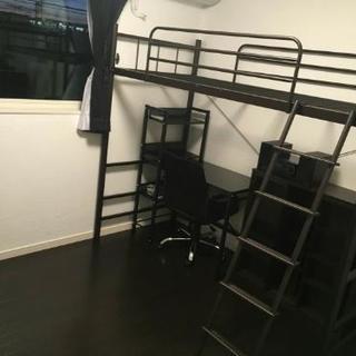 美品ロフトベッドの画像