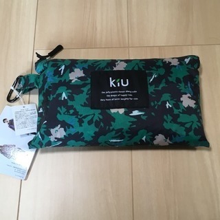 新品◎京都大作戦×kiuコラボポンチョの画像