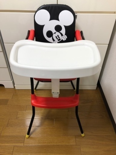 ミッキー＊ハイチェア 美品