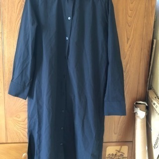 新品シャツワンピー