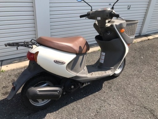 レッツ4 バスケット  クリーム色 エンジン好調  奈良北部