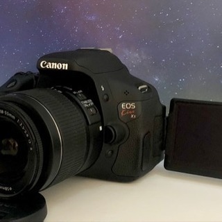 美品⭐️操作も簡単高機能一眼レフ⭐️自撮りもできる⭐️Canon kiss x5