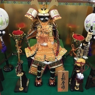 【受渡済】五月人形  三郎摩作   美品の画像