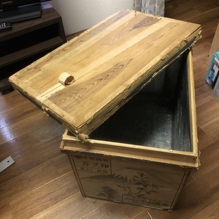 アンティーク・レトロ 収納　茶箱 （B）