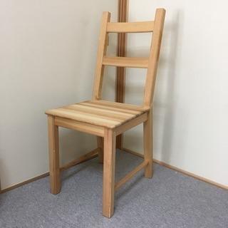 IKEA 無垢材ダイニングチェア （IVAR）