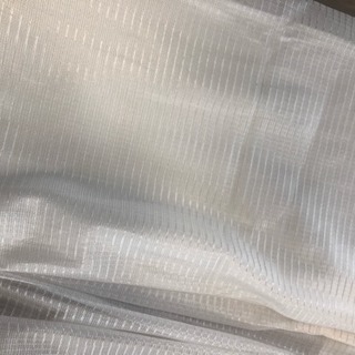 カーテン、レースカーテン4枚セット黒 サテン 幅100㎝×丈178㎝の画像