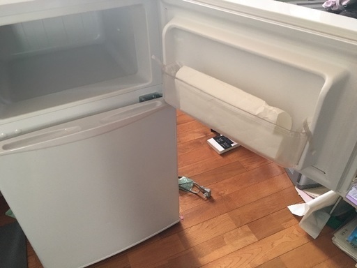 ノジマ 2ドア冷蔵庫  82L HER-822W 201５年製