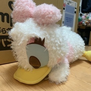 新品タグ付き 特大ドナルド&デイジープレミアぬいぐるみセットの画像