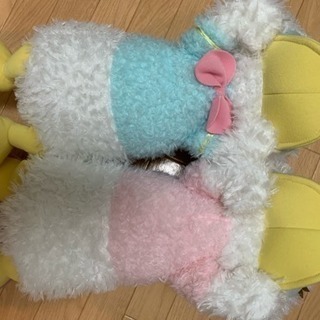 新品タグ付き 特大ドナルド&デイジープレミアぬいぐるみセットの画像