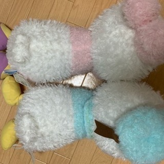 新品タグ付き 特大ドナルド&デイジープレミアぬいぐるみセットの画像
