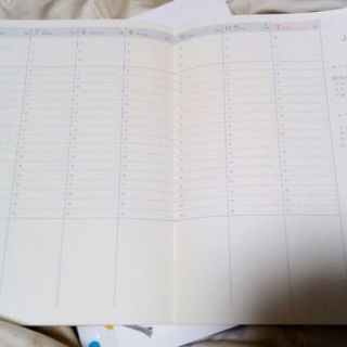 カバー無　システム手帳　オリジナル手帳に　2 の画像
