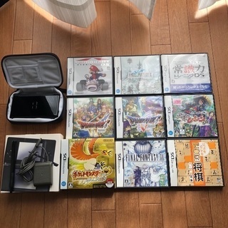 3/31まで DS lite 本体、ソフト9本、攻略本10冊、おまけ