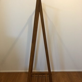 ハンガーラック 木製の画像