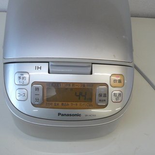 値下げしました　パナソニックジャー炊飯器SR-HC103 IH式　2014年製の画像