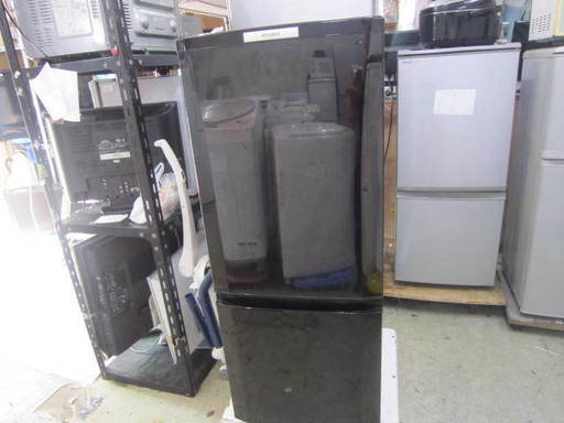 MITUBISHI MR-P15S-B 三菱冷蔵庫　146L　２０１１年製　ブラック