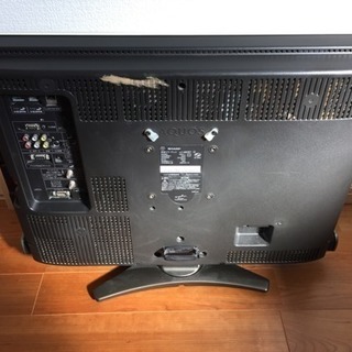 【交渉中】【無料】シャープ AQUOS 26インチ液晶ハイビジョンテレビの画像