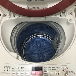 シャープ 洗濯機 ES-KS70Nの画像