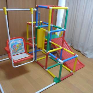 【交渉中】グーチョコランタン　室内用ジャングルジム・すべり台