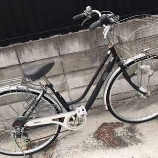 お取引き中★自転車★黒×シルバー