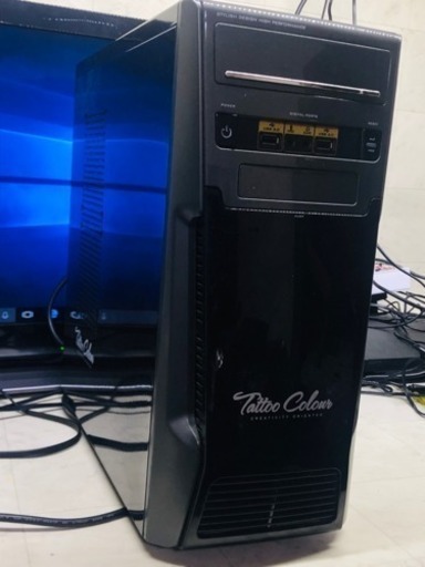 ディスクトップPC 第2代i7-2600 3.40GHz メモリ8GB HDD 1TB win10 64bit