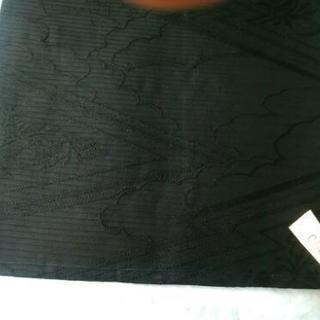 オールシーズン両面喪服帯+帯揚げ帯〆セット 新品の画像