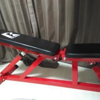 ダンベルベンチプレスセットの画像