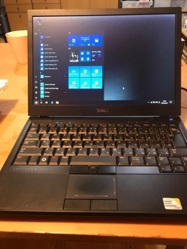 （お取引中）お得です！小型軽量　DEll latitude E4300　WIN10 pro 32bit 08 純正ACアダプター付き
