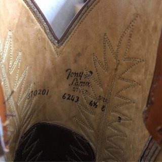 中古 トニーラマ ウエスタンブーツ 24センチ ビンテージ