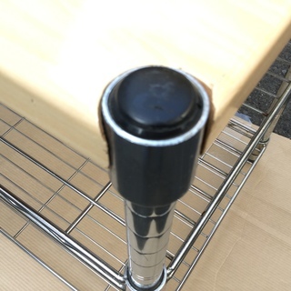 二段メタルラック テーブルとしてもいいですの画像