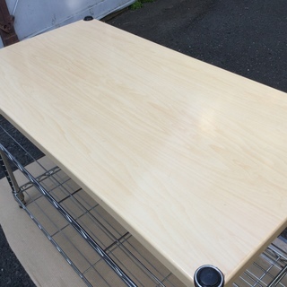 二段メタルラック テーブルとしてもいいですの画像