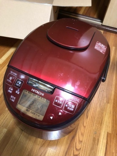 12月に買ったばかり炊飯器
