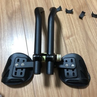 TRANZX JD-808クリップオンバー & PROFILE DESIGN(プロファイルデザイン) F-19 アームレストキットのセットの画像
