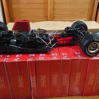 あげます　Ferrari　F2007　Kyosho GX21　エンジンカー　１/７　DeAGOSTINIの画像