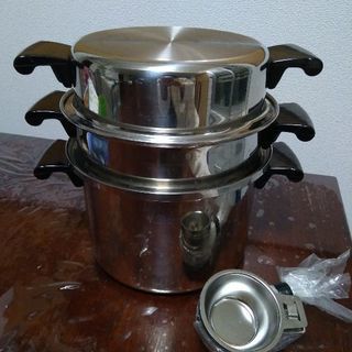 アムウェイ Amway 4Ｌシチューパン&仕切板セット