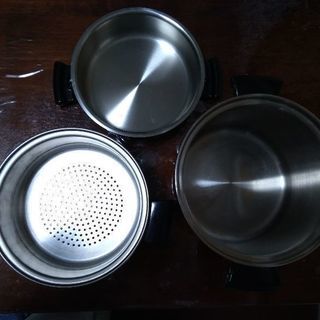 アムウェイ Amway 4Ｌシチューパン&仕切板セットの画像