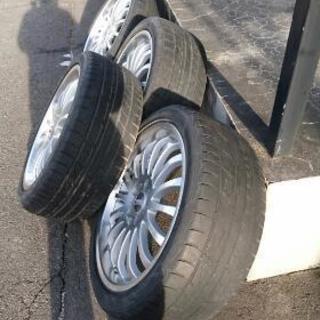 19インチアルミホイール4本セットの画像