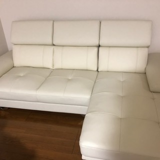 本革ソファー 美品【譲る方決まりました】