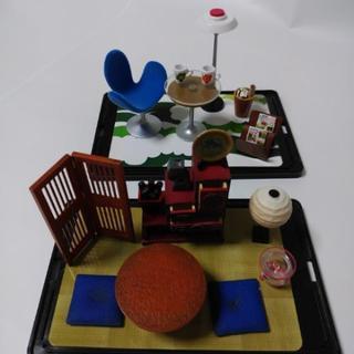 ミニチュア こだわりルームコレクション/全5種類(色違い含む)6パターンセットの画像