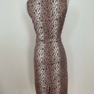 ヒョウ柄 ワンピース の画像