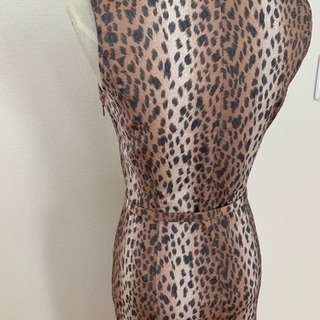 ヒョウ柄 ワンピース の画像