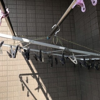 洗濯干し3セット差し上げますの画像