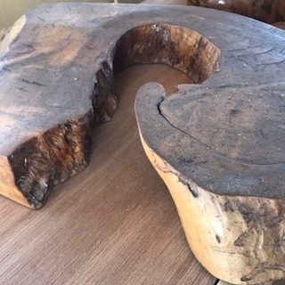 切り株 置物の画像