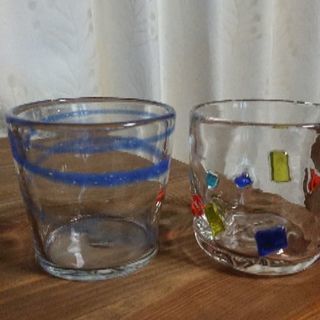 新品未使用 琉球ガラスロックグラス セット