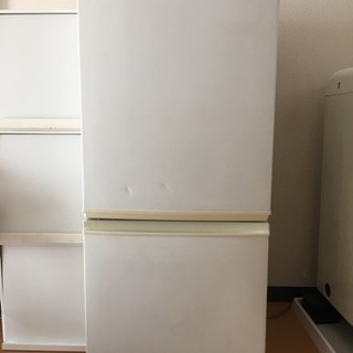 SHARP シャープ 2ドア冷凍冷蔵庫 SJ-S14J-W 20...