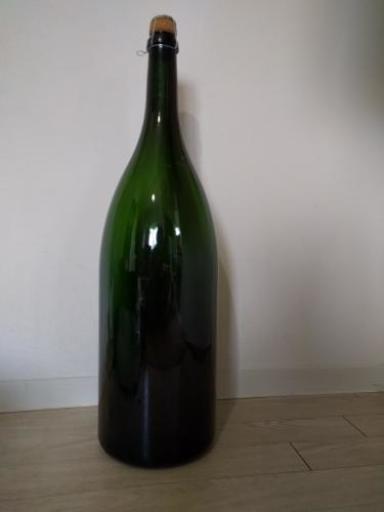 ワイン　ボトル　空　9L　シャンパン　瓶　ダミーボトル