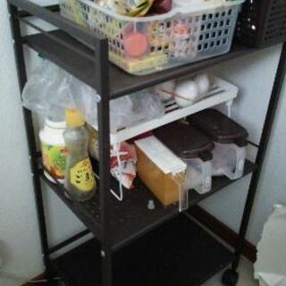 ドウシシャ キッチンラックワゴン