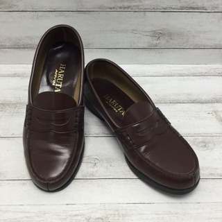 HARUTA ローファー 24cm E ブラウンの画像