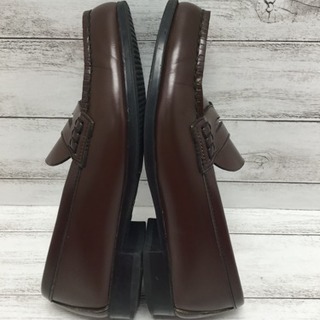 HARUTA ローファー 24cm E ブラウンの画像