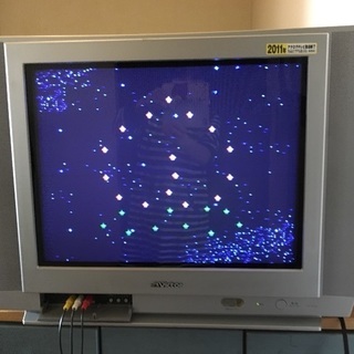 ブラウン管テレビ21型の画像