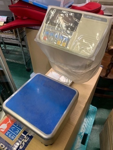 Ａ＆Ｄ 防塵・防水デジタル台はかりウォーターストロング蛍光表示 HV15KGV 中古